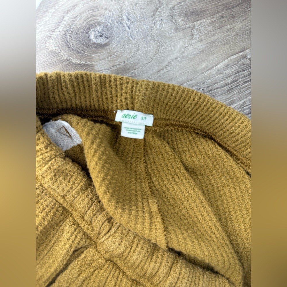 Aerie Waffle Jogger BUNDLE (2 pairs)Small - Picture 7 of 14